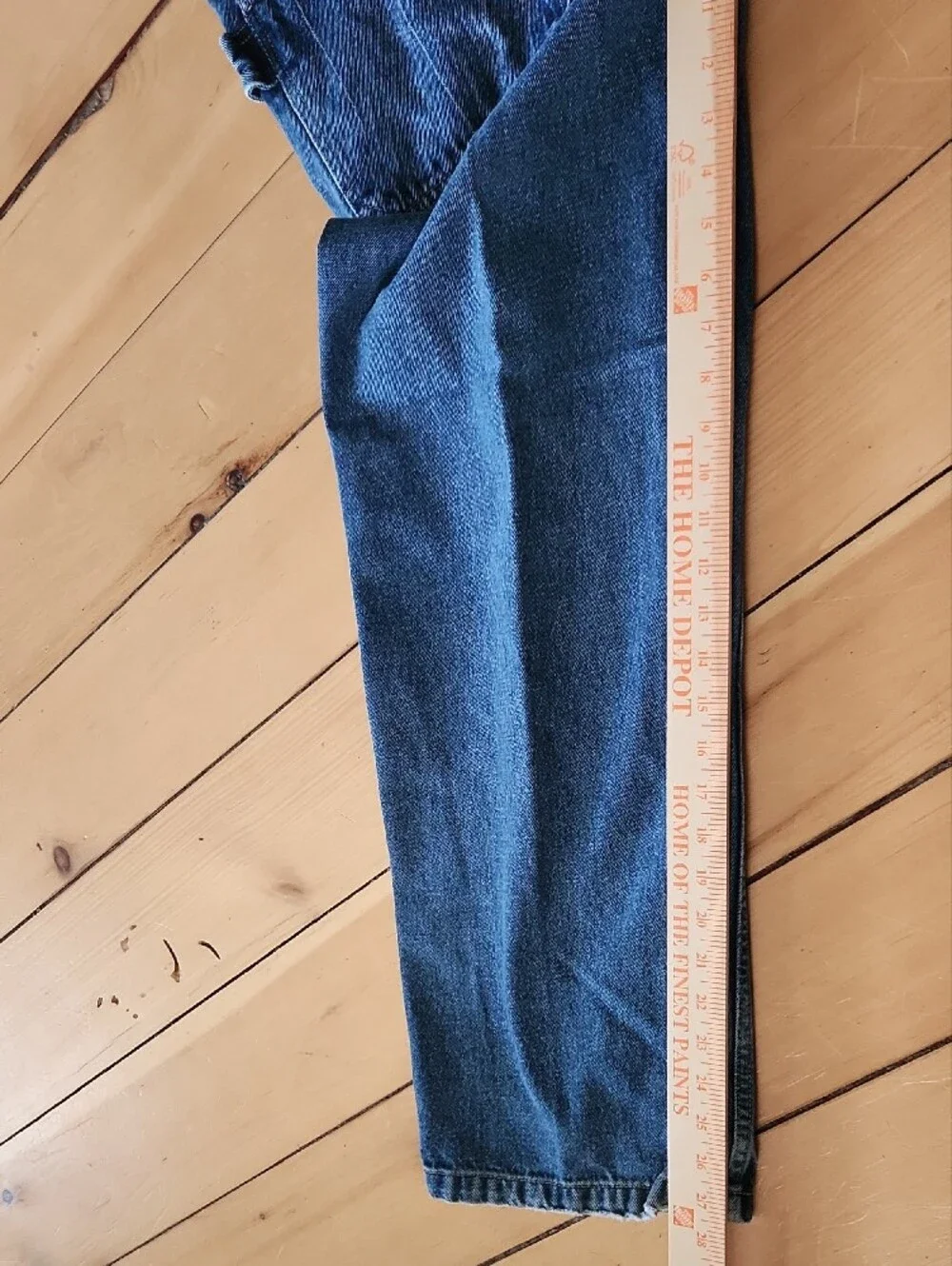 Y2K Old Navy Blue Youth Baggy Cargo Jeans 28x28